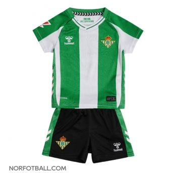 Billige Fotballdrakt Real Betis Replika Hjemmedraktsett Barn 2025-26 Kortermet (med bukser)